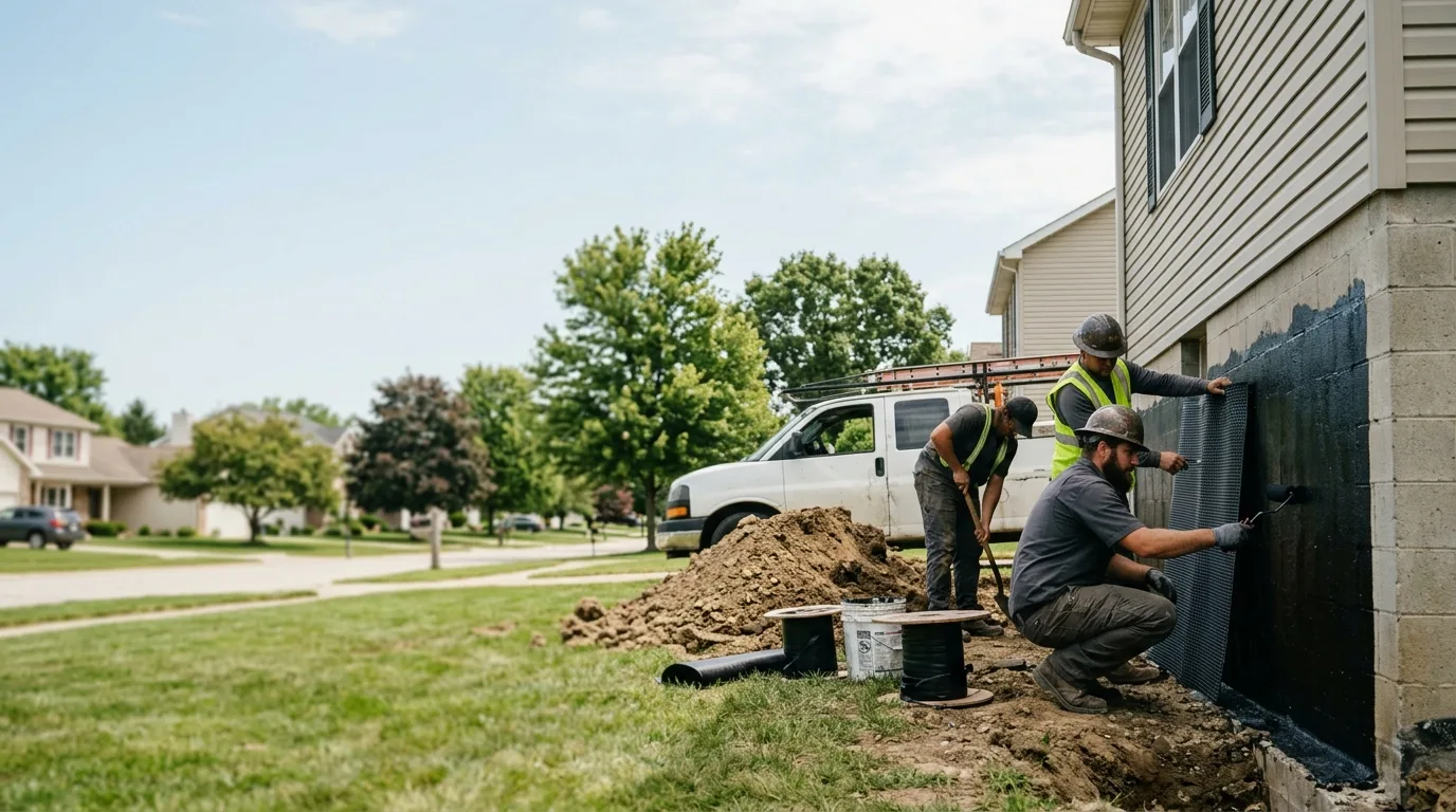 Basement Waterproofing in Heyworth, IL near me